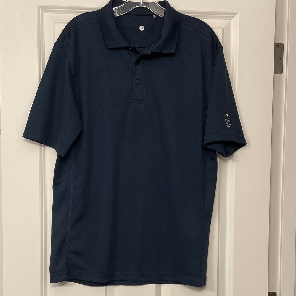 Men's Navy Golf Shirt